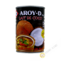 Lait de coco pour la cuisine AROY-D 400ml Thailande Lait de coco pour la cuisine AROY-D 400ml Thailande
