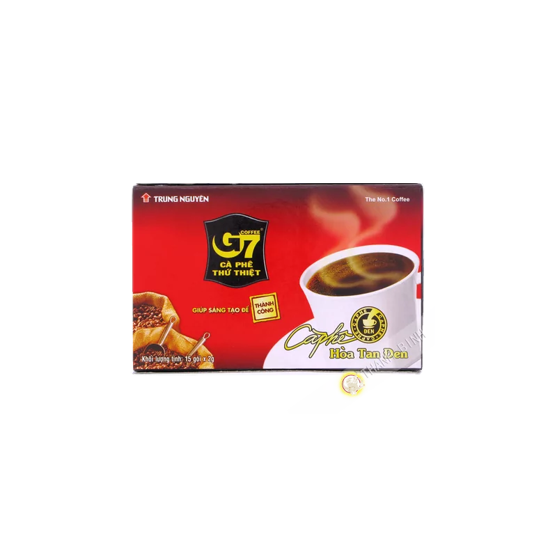 Café noir soluble G7 Trung Nguyên 30g Vietnam