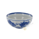 Rice bowl blue dragon porcelain