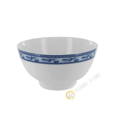 Tazón de sopa "Chim Lac" porcelana Minh Largo de 15 cm, 18 cm, 20 cm