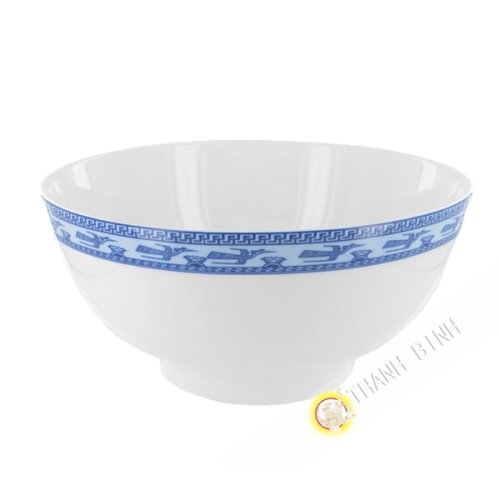 Tazón de sopa "Chim Lac de porcelana" de 15 a 18-20cm de Largo Minh
