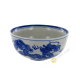 Plato de arroz de dragón azul de porcelana 11 cm, 13 cm