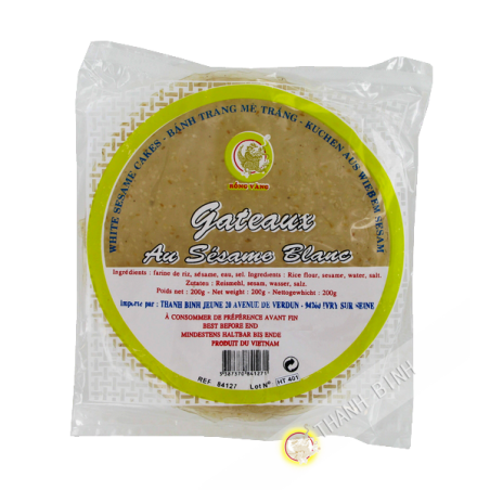 Torta di sesamo bianco 200g