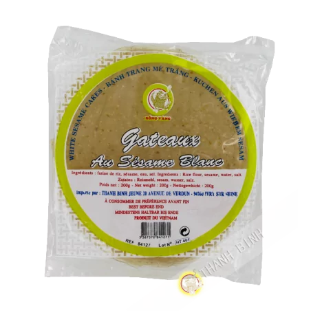 Torta di sesamo bianco 200g