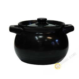 Topf schwarz in fade-3L