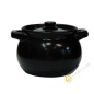 Pot in molten black earth 3W China