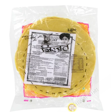 Papadum comino LIJJAT 200g India
