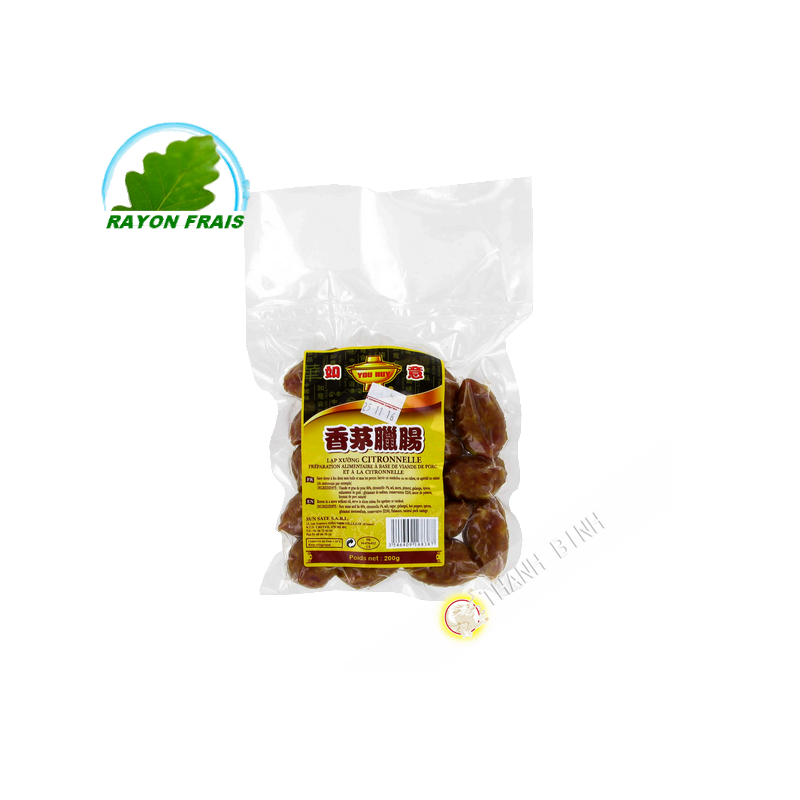Sausage lemongrass YOU HUY 200g France