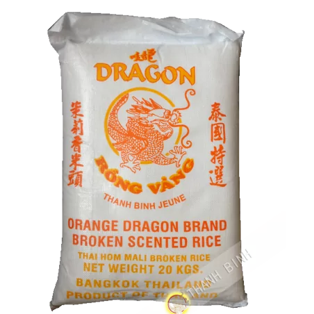 Riz cassé 2 fois Dragon Or 20kg