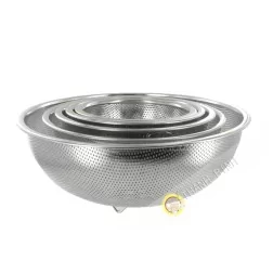 Strainers on foot stainless steel 15-18-21-24cm Dong Nam