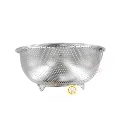 Strainers on foot stainless steel 15-18-21-24cm Dong Nam