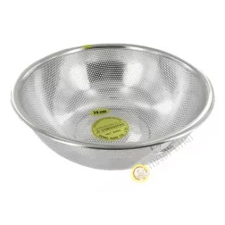 Strainers on foot stainless steel 15-18-21-24cm Dong Nam