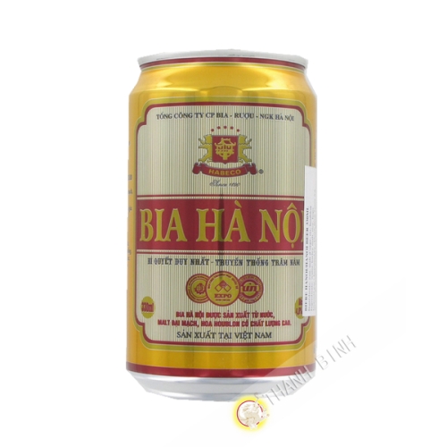 Hanoi öl Habeco kan 330ml