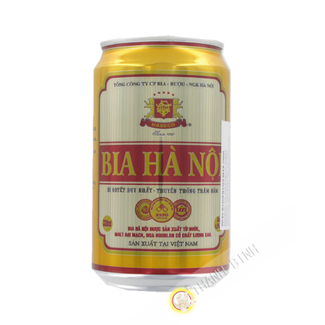 Beer Hanoi Bobbin Habeco 330ml