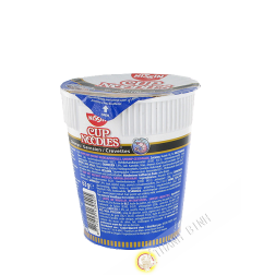 Zuppa di spaghetti istantanei gamberetti coppa NISSIN 63g
