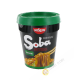 Spaghetti di Soba con Terriyaki salsa il yakisoba NISSIN 90g