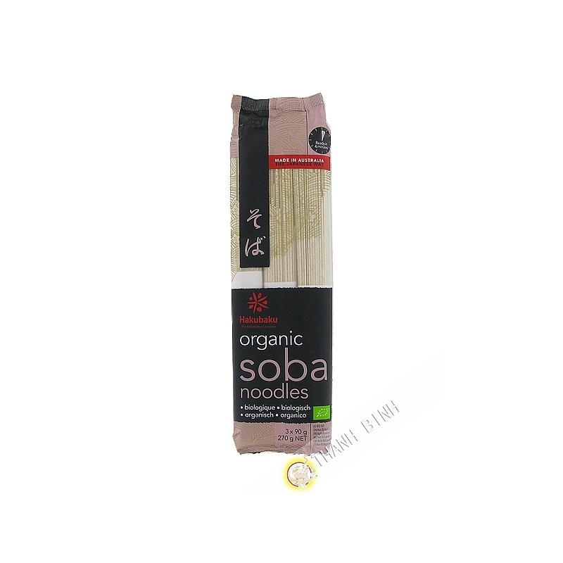 Pasta soba organico HAKUBAKU 270g Giappone