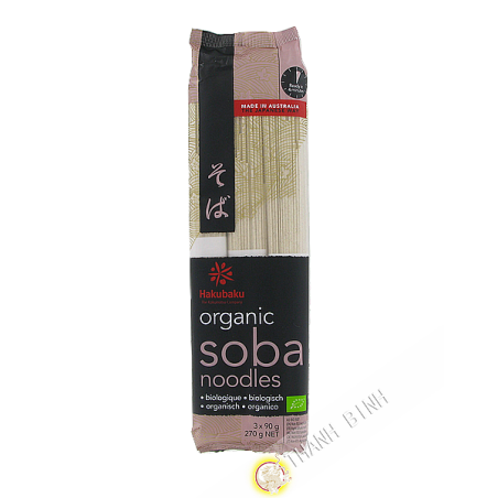 Paste soba organic HAKUBAKU 270g Japan