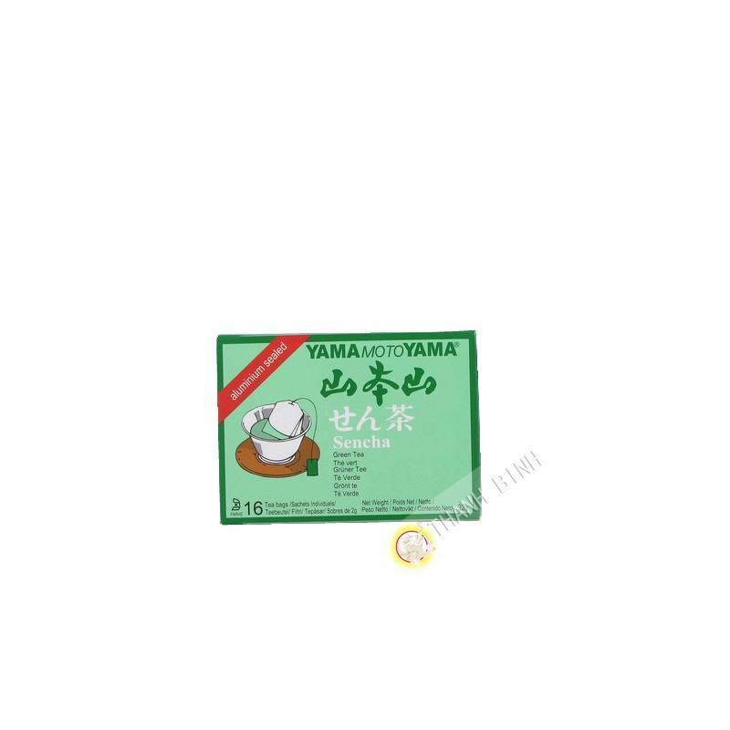 Thé vert Sencha en sachet YAMATOMOYAMA 32g USA