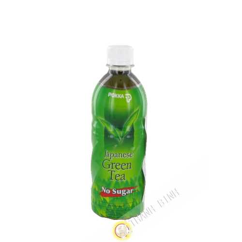 Drink green tea japanese no sugar POKKA 500ml