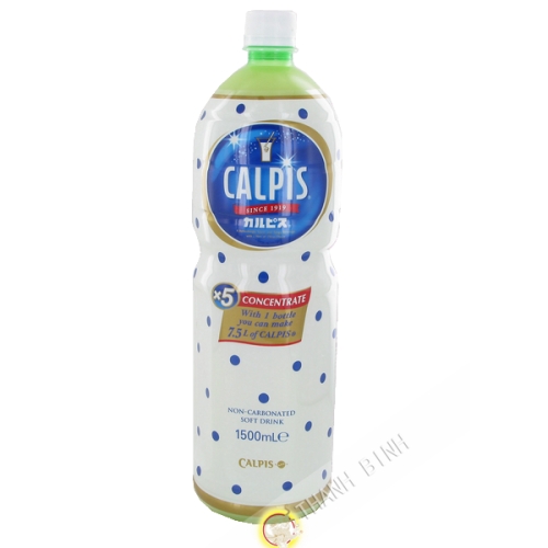 Drink at the base of skim milk CALPIS 1.5 L Japan