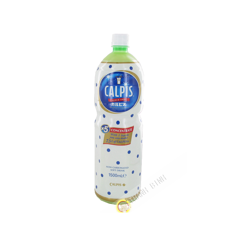 Drink at the base of skim milk CALPIS 1.5 L Japan