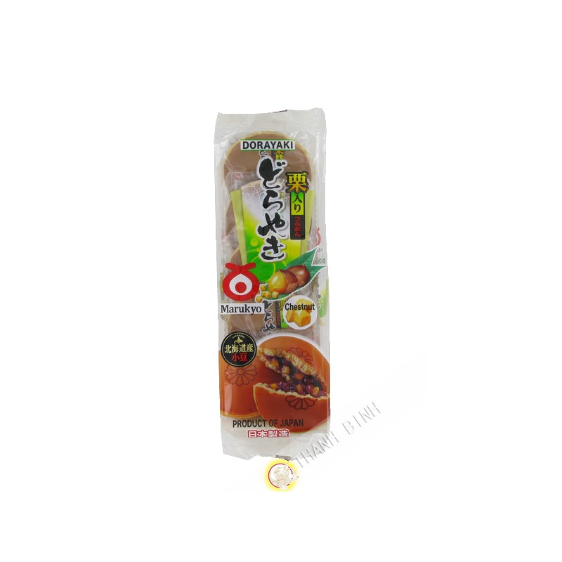 Gâteau haricots rouges et châtaigne Kuriiri Dorayake 5pcs MARUKYO 300g Japon