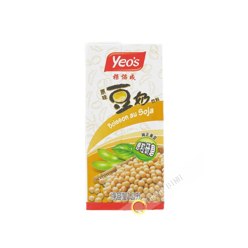 Lait de soja brique 1l