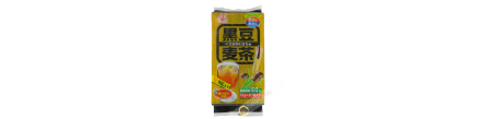 El té de cebada con negro de soja SANEI 200g de Japón