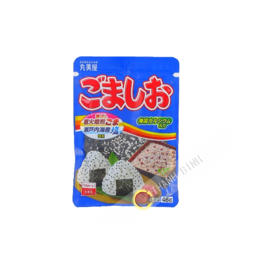 Sésamo negro tostado salado Gomashio MARUMIYA 46 g de Japón