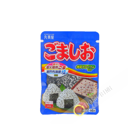Sesame black roasted salty Gomashio MARUMIYA 46g Japan