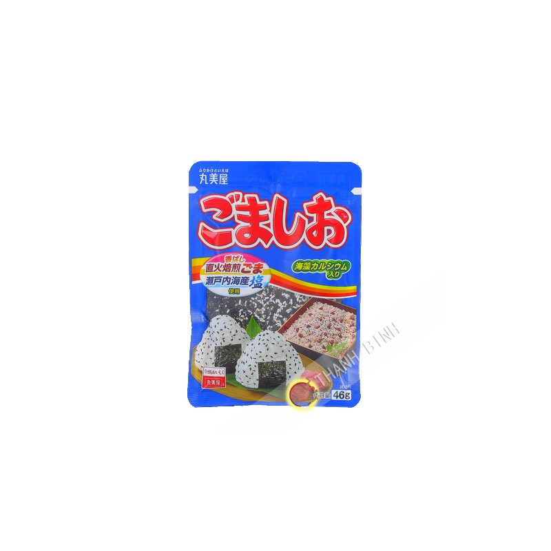 Sesame black roasted salty Gomashio MARUMIYA 46g Japan