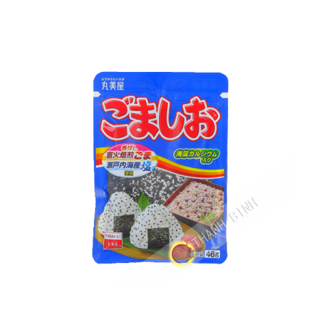 Sésame noir grillé salé Gomashio MARUMIYA 46g Japon