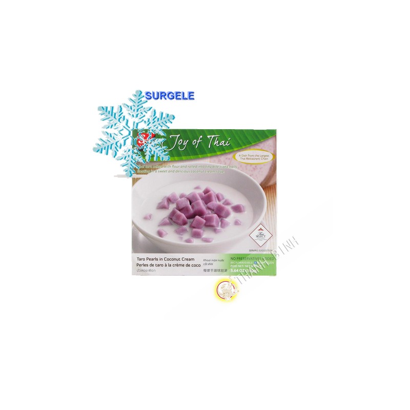 Perle taro-sahne-kokosnuss-S&P 160g Thailand