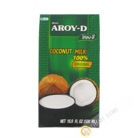 latte di cocco AROY-D 500ml Thailandia