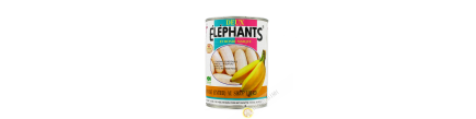 Banane in aller schwere sirup ELEPHANTS 565g Thailand