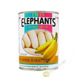 Banane entier au sirop lourde ELEPHANTS 565g Thailande