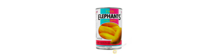Mango in light syrup ELEPHANTS 425g Thailand