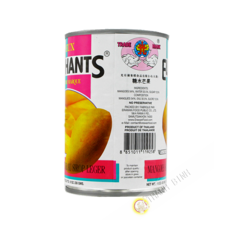Mango in sirup leicht ELEPHANTS 425g Thailand