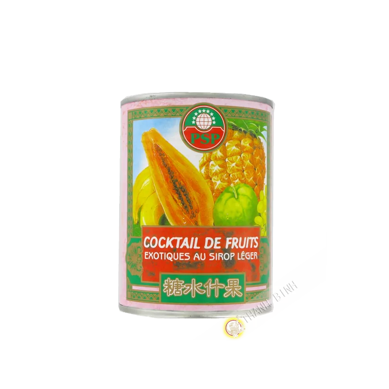 Cocktail de fruits exotiques au sirop léger PSP 565g Thailande