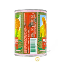 Cocktail de fruits exotiques au sirop léger PSP 565g Thailande