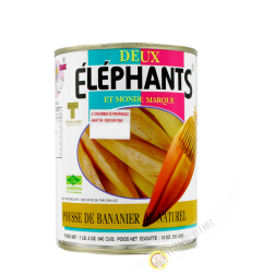 Fleur banane nature ELEPHANTS 540g Thailande