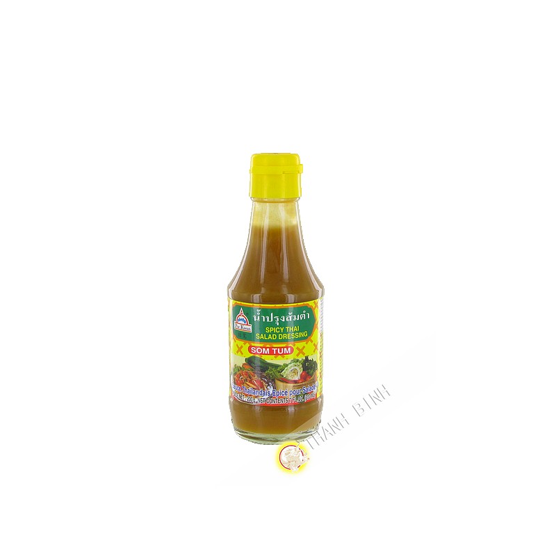 Salsa di insalata Tailandese piccante Som Tum POR KWAN 200g Thailandia