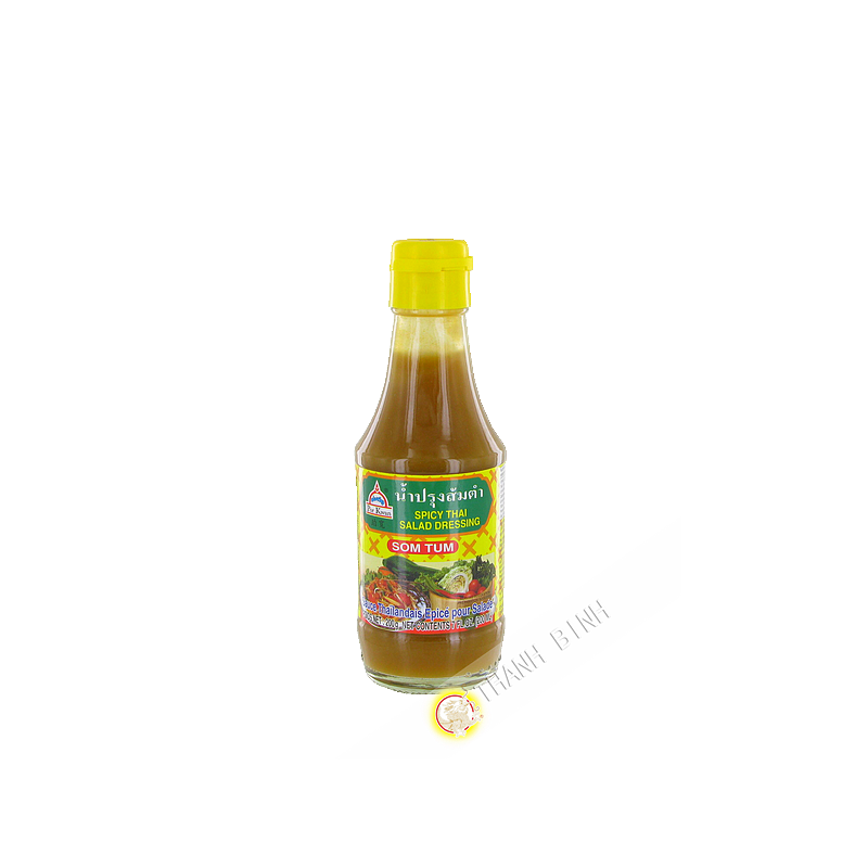 Sauce salade Thai épicé Som Tum POR KWAN 200g Thailande