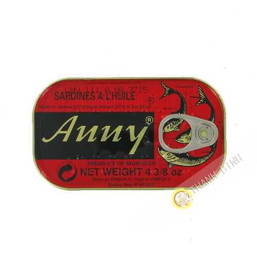 Sardinas en aceite de ANNY 125g de Marruecos