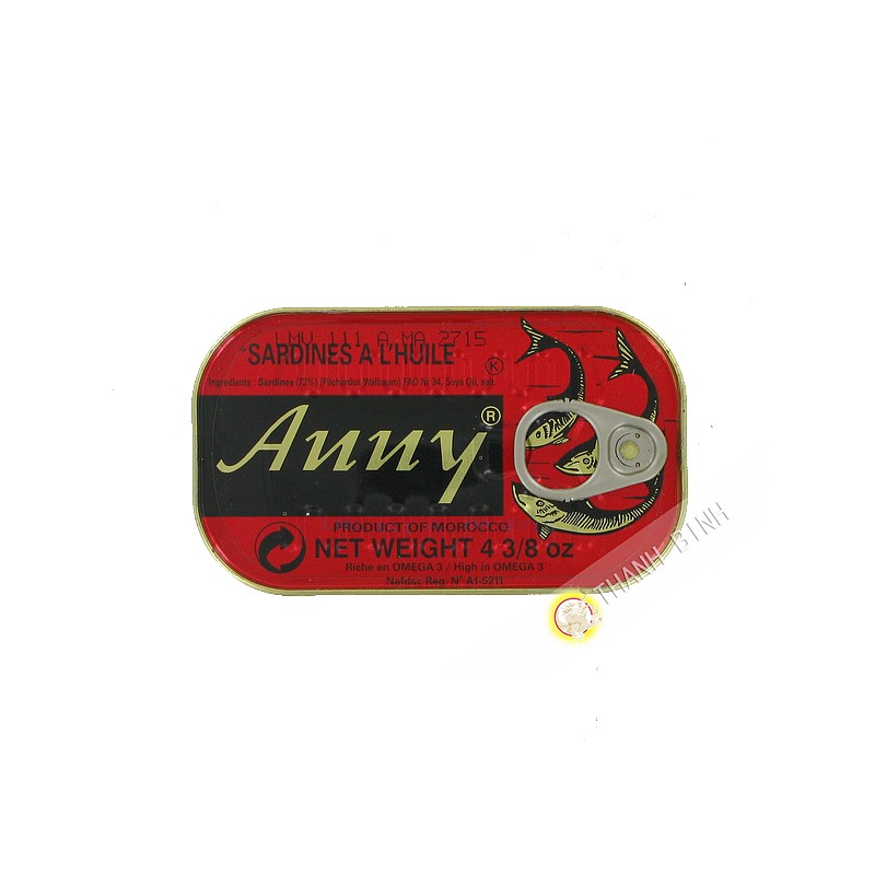 Sardines in oil ANNY 125g Morocco