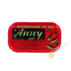 Sardines in oil ANNY 125g Morocco
