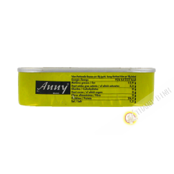 Sardine à l'huile pimenté ANNY 125g Maroc