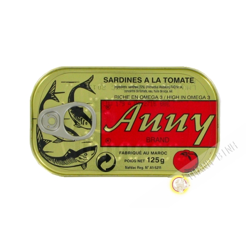 Cá mòi với cà chua ANNY 125g Ma-rốc