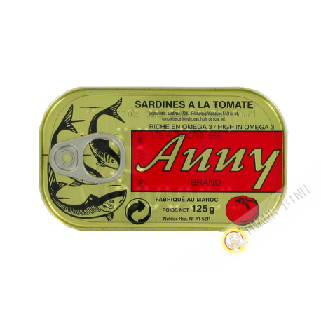 Sardine in tomato ANNY 125g Morocco